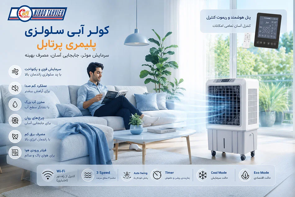 کولرهای پلیمری پرتابل البرز