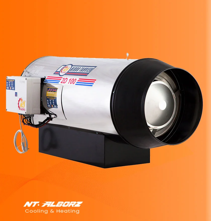 جت هیتر دوموتوره دوگانه سوز 2D-100