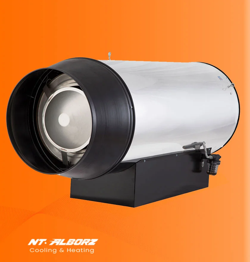 جت هیتر دوموتوره گازوئیلی البرز مدل 2L-100