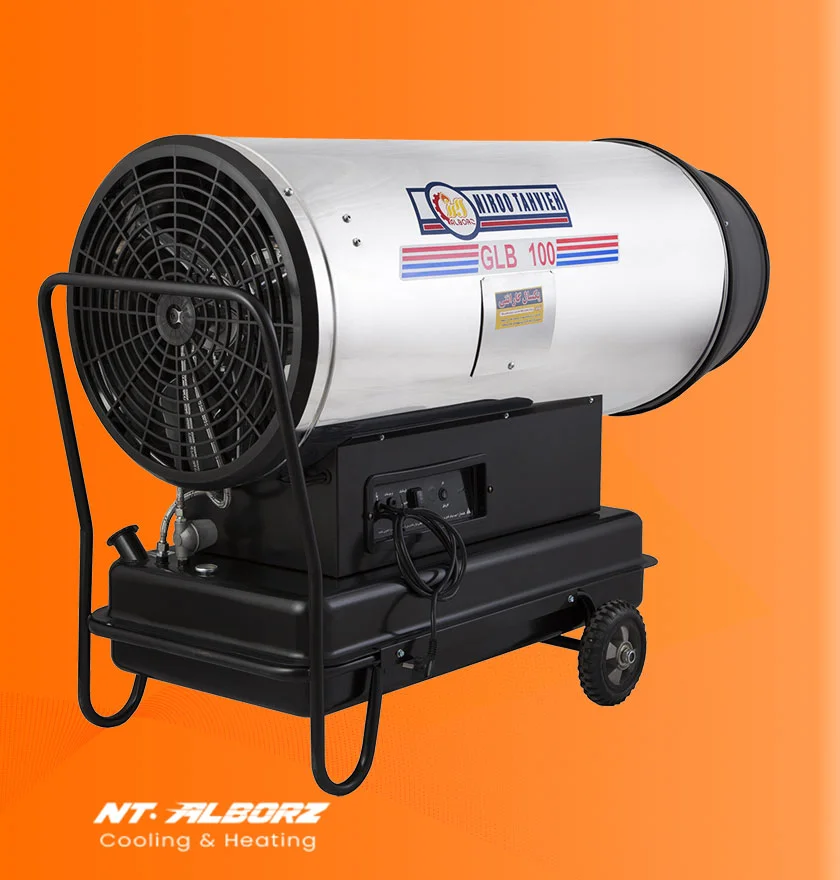 جت هیتر گازوئیلی باکدار البرز مدل GLB-100