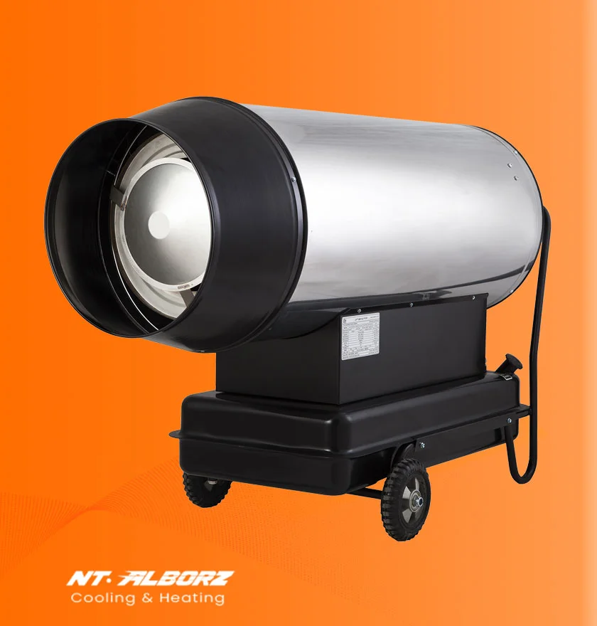 جت هیتر گازوئیلی باکدار البرز مدل GLB-100