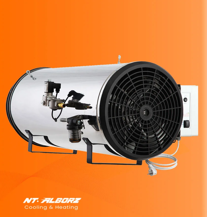 جت هیتر دوگانه سوز البرز مدل GLD-100