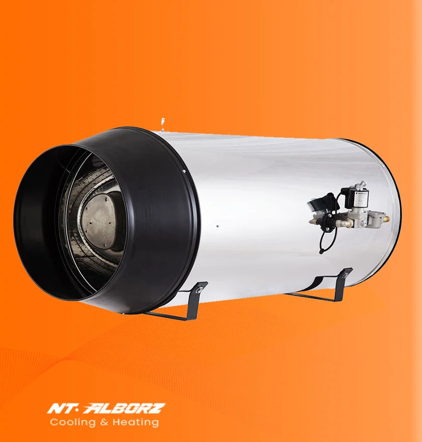 جت هیتر گازسوز البرز مدل QG-125