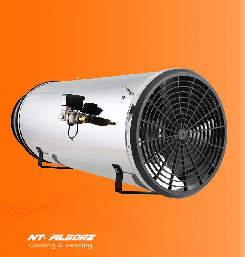 جت هیتر گازسوز البرز مدل QG-95