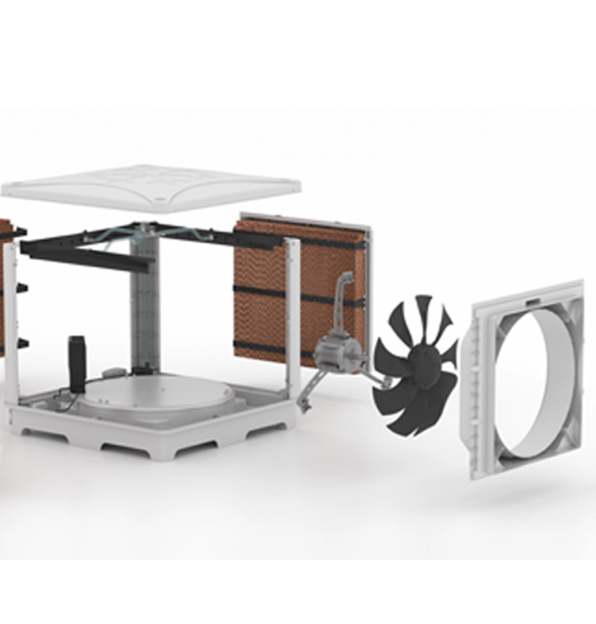 سوپر کولر سلولزی پلیمری روبروزن البرز مدل NTAC9/180F